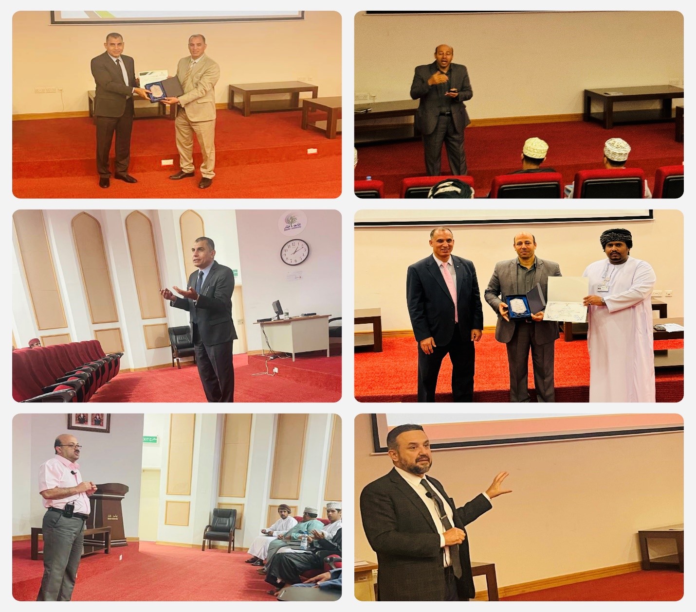 A motivational program for students under academic probation at Dhofar University, organized by the Center for Student Counseling