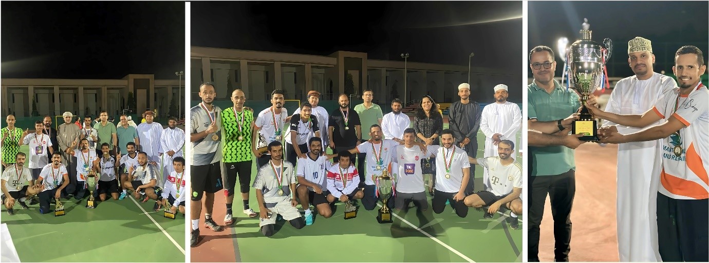 Dhofar University’s Engineering College Crowns Electrical and Computer Engineering as Football Champions